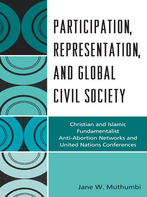 cover image of Participation, Representation and Global Civil Society